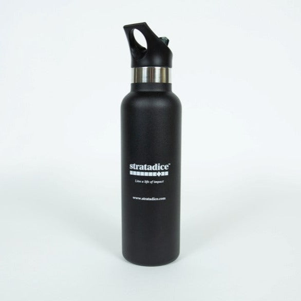 ‘Live a life of Impact’ Basecamp® Tundra Vacuum Bottle with Flip Straw Lid - 20 oz