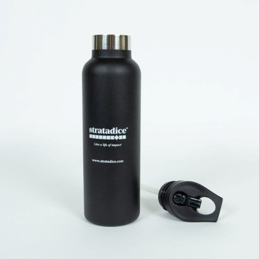 ‘Live a life of Impact’ Basecamp® Tundra Vacuum Bottle with Flip Straw Lid - 20 oz